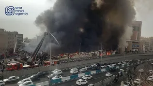 آتش‌سوزی گسترده در بازار جنت تهران مهار شد+ فیلم