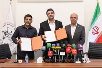 مراسم امضای تفاهم‌نامه همکاری فدراسیون کشتی و دانشگاه آزاد اسلامی