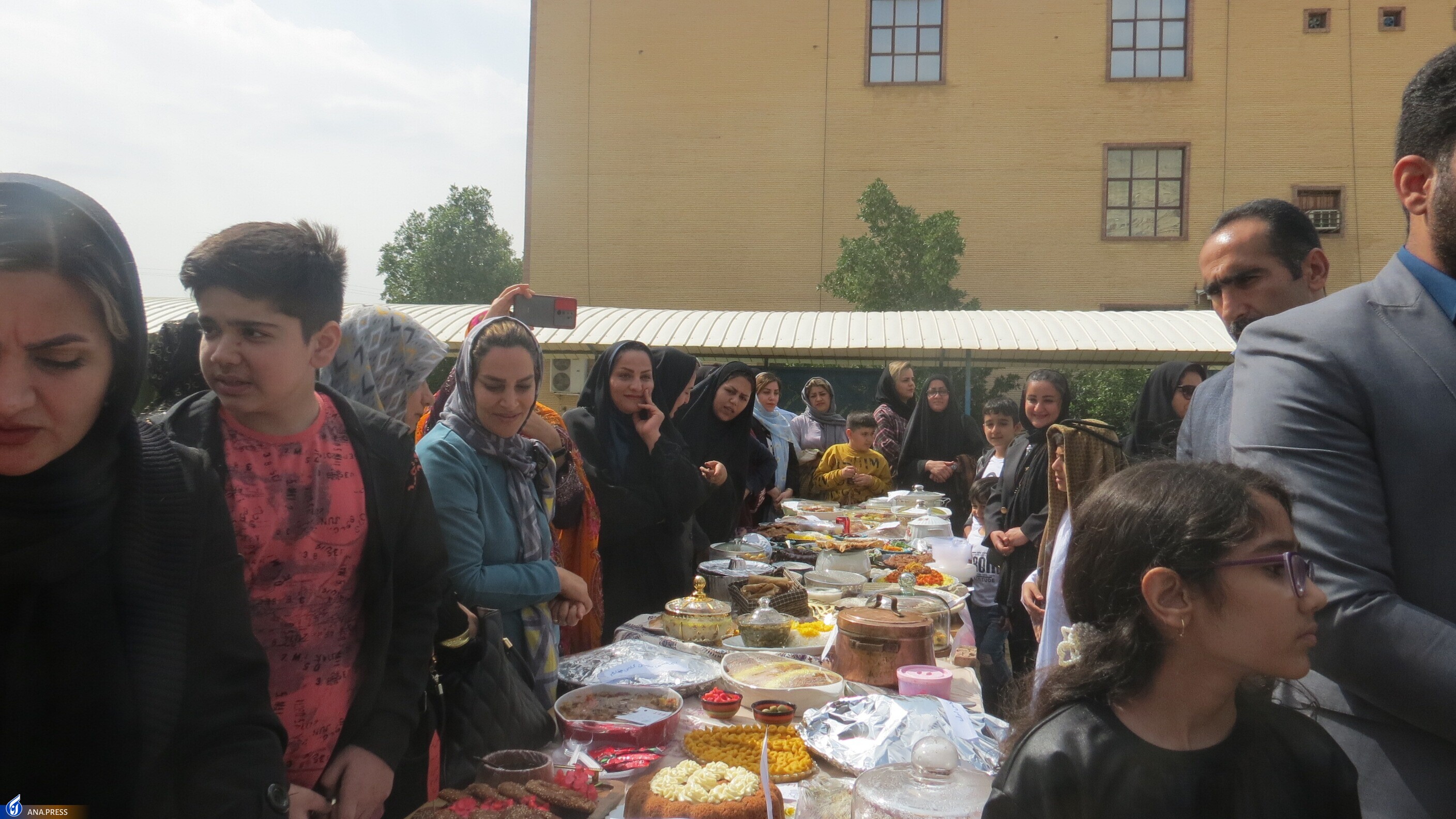 جشنواره غذای سالم در امیدیه
