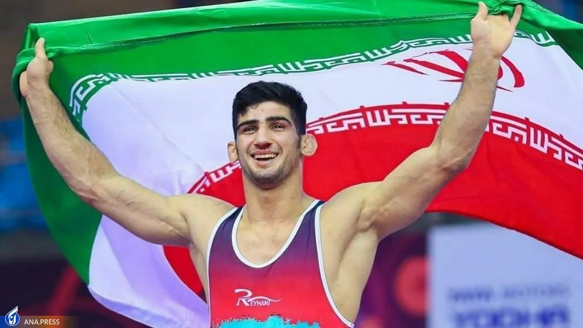 امین کاویانی نژاد بهترین کشتی‌گیر شد