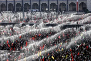 مراسم وداع با رهبر شهید انقلاب
