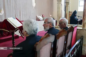 مراسم چهلم شهادت حضرت آیت الله امام سید علی خامنه&zwnj;ای در کلیسای سرکیس مقدس