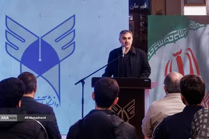 رونمایی از یادمان شهدای جنگ رمضان در مجتمع شهید صدرزاده دانشگاه آزاد