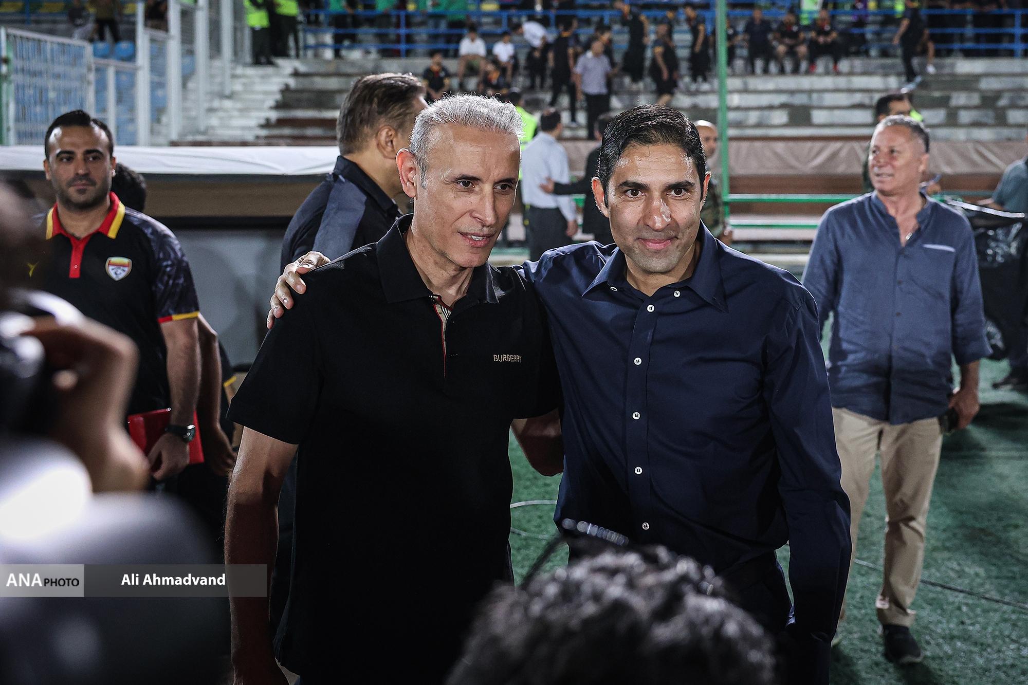 از برخورد صمیمی امیری با هاشمیان تا مصاحبه‌های هماهنگ پرسپولیس و استوری لک