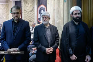 مراسم گرامیداشت شهید علی لاریجانی 