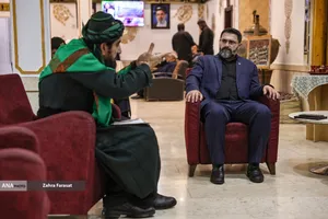 گفتگو با مهمانان خارجی آیین بدرقه آقای شهید ایران، رهبر شهید انقلاب
