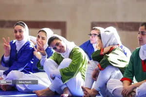 اولین دوره لیگ کشتی آلیش بانوان