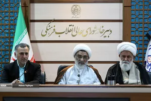 حج الاسلام علی اکبر رشاد و غلامحسین خسروپناه در جلسه شورای معین شورای عالی انقلاب فرهنگی