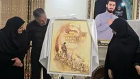 رونمایی از  «معلم پرواز» و «روضه طوبی» در منزل شهید آرمان علی‌وردی