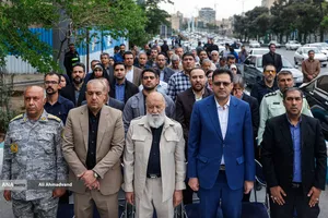 رونمایی از تندیس شهید مصطفی چمران
