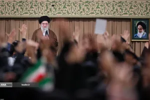 دیدار دانش&zwnj;آموزان و دانشجویان با رهبر معظم انقلاب