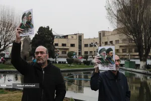 حضور میلیونی مردم در راهپیمایی روز قدس تهران-میدان فردوسی
