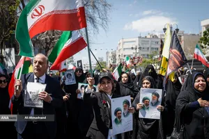 مراسم چهلمین روز شهادت حضرت آیت&zwnj;الله&zwnj; خامنه ای رهبر شهید انقلاب - 2