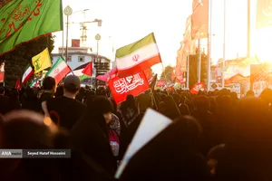 پیاده روی جاماندگان اربعین در ساری