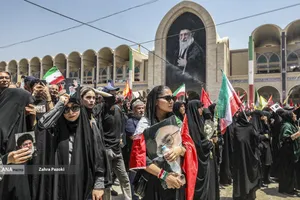 مراسم وداع با رهبر شهید انقلاب
