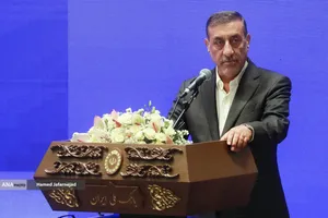 سخنرانی محمدجعفر قائم پناه معاون امور اجرایی رئیس جمهور در آیین رونمایی از خدمات و محصولات دیجیتال بانک ملی