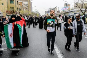 راهپیمایی روز جهانی قدس در تهران 