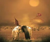 تاریخ کی ز یاد برد غربت تو را یا حسین(ع)