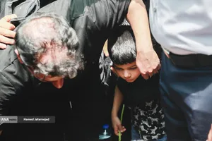 تشییع و تدفین پیکر مطهر بسیجی شهید حسین یوسفخانی