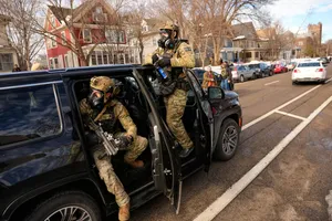 خشونت پلیس آمریکا علیه مردم معترض در شهرهای مینیاپولیس، نیویورک، سانفرانسیسکو، بوستون، واشنگتن دی&zwnj;سی و پراویدنس در ایالت رود آیلند