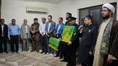 پرچم امام رضا در دانشگاه کهنوج