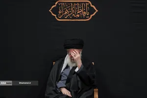 عزاداری ایام شهادت حضرت فاطمةالزهرا(س) با حضور رهبر معظم انقلاب