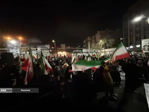 وداع با پیکر شهید سردار شهید جواد باقری 