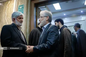 مراسم گرامیداشت شهید علی لاریجانی 