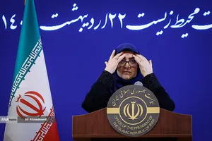 نشست خبری فاطمه مهاجرانی سخنگوی دولت