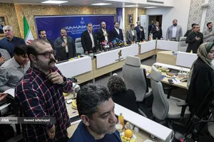 نشست خبری موسی&zwnj;الرضا حاجی&zwnj;بگلو، رئیس شورای عالی استان&zwnj;های کشور