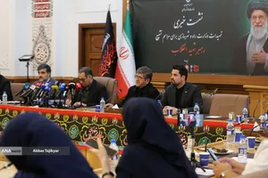 نشست خبری تمهیدات وزارت راه و شهرسازی برای مراسم تشییع رهبر شهید انقلاب