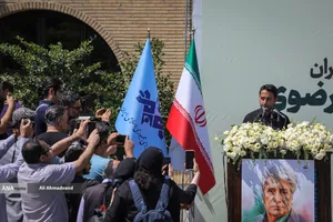 مراسم تشییع پیکر &laquo;بهروز رضوی&raquo; 