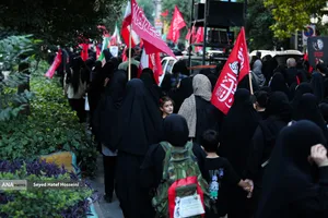 پیاده روی جاماندگان اربعین در ساری