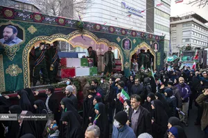  تشییع پیکر شهدای مظلوم مقاومت ملی ایران 