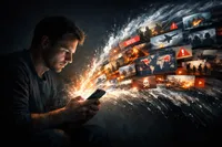 نحوه مواجهه با اخبار جنگ، نقشی تعيين‌کننده در تجربه روانی کاربران شبکه‌های اجتماعی دارد