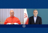 بزشكيان يشيد بمواقف البابا ويؤكد التزام إيران بالدبلوماسية والسلمية