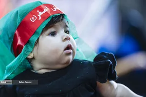 مراسم شیرخوارگان حسینی در مصلی امام خمینی(ره)
