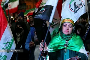 اجتماع مردمی در حمایت از رزمندگان اسلام