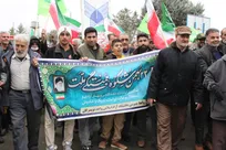 مراسم باشکوه گرامیداشت چهل و هفتمین پیروزی انقلاب اسلامی در شهرستان تویسرکان