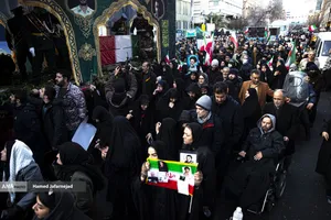  تشییع پیکر شهدای مظلوم مقاومت ملی ایران 