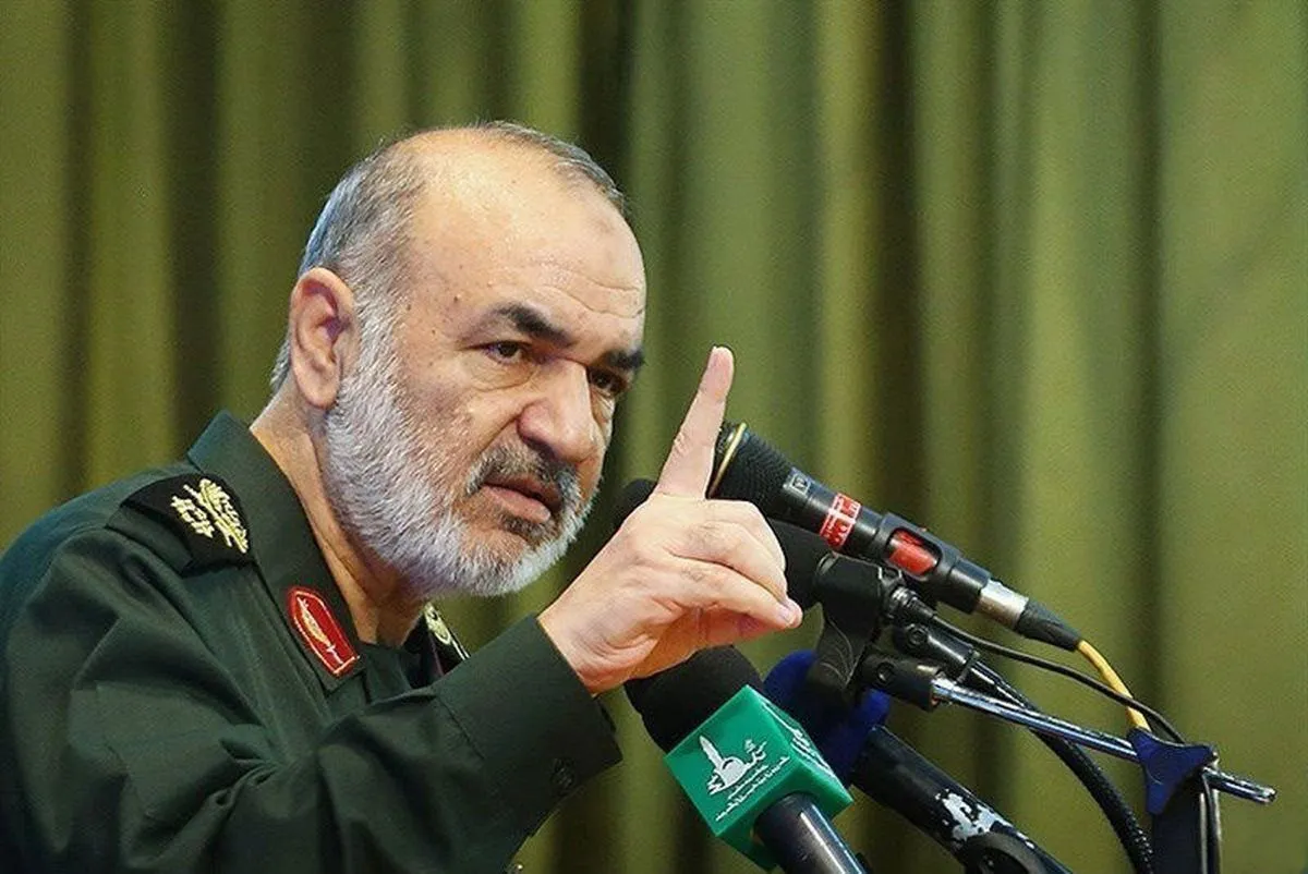 فرمانده کل سپاه خطاب به مقامات آمریکایی: هیچ تهدیدی را بدون پاسخ نمی‌گذاریم‌