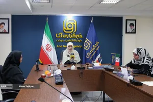 حضور ریم الوریمی شاعر اهل تونس در خبرگزاری آنا