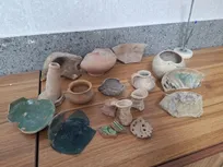 کشف سفال و ظروف تاریخی قرون ۵ و ۶ هجری در ابهر