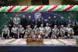 مراسم اختتامیه المپیاد ورزشی بازنشستگان شهرداری تهران