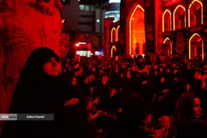 عزاداری شب های محرم در هیأت ریحانه النبی