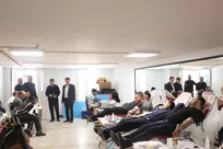 پویش «نذر اهدای خون» در سازمان امور دانشجویان برگزار شد