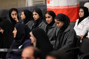 دیدار قهرمانان ورزشی و مدال&zwnj;آوران المپیادهای علمی با رهبر معظم انقلاب