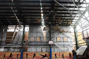 بازدید اصحاب رسانه از پایگاه مدیرت بحران نازی&zwnj;آباد و خودروهای آسیب دیده اورژانس در اثر تجاوز صهیونیستی آمریکایی