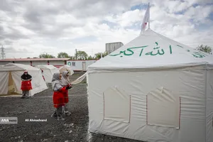 مانور امدادگران جمعیت هلال احمر