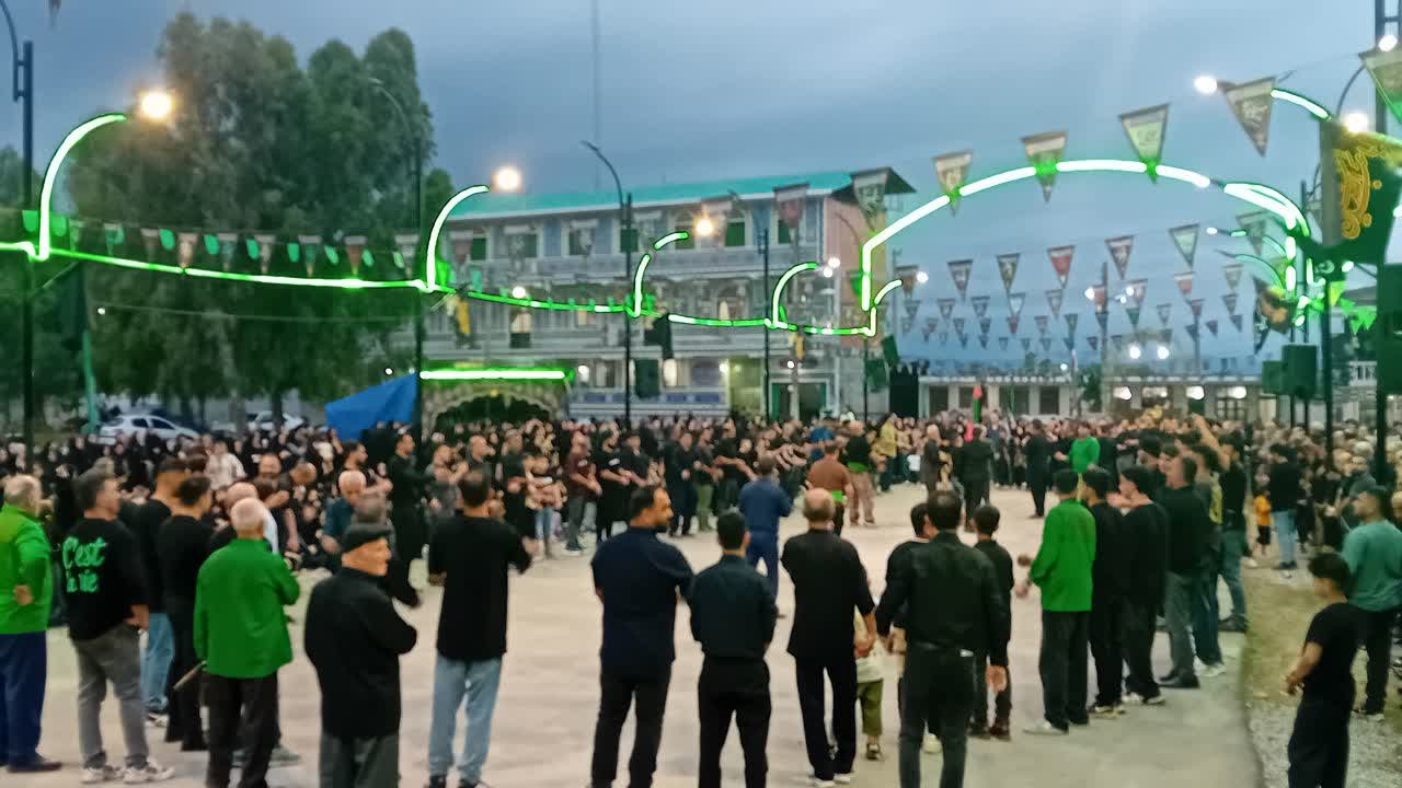آیین اصیل عزاداری کرب زنی در مازندران